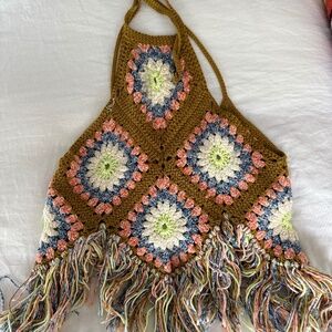 Bohemian halter top